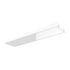 Светодиодный светильник VARTON тип кромки Clip-In 1200х300 35 Вт 4000 K IP40 опал с равномерной засветкой